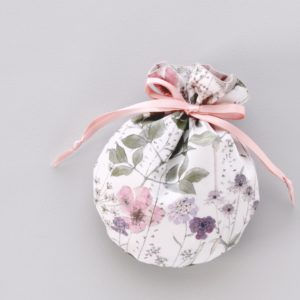 DIY, round drawstring pouch, PDF pattern download, Liberty fabrics, Irma