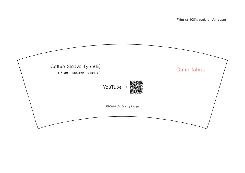 Pattern_CoffeeSleeve_Type(B)
