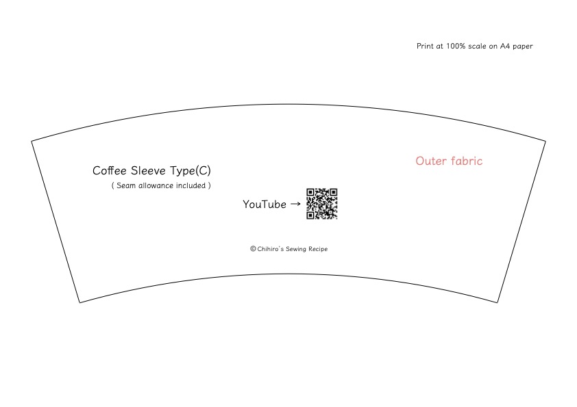 Pattern_CoffeeSleeve_Type(C)